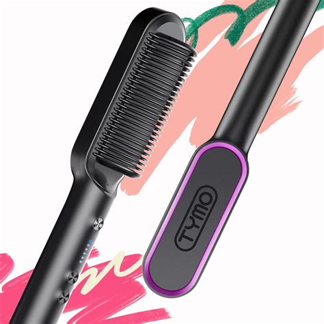 straightening brush comb|More.